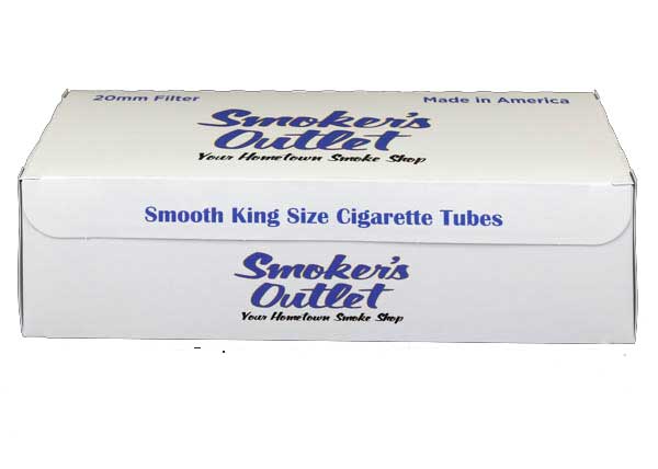 Smoker's Outlet Tubes 200ct - Smooth King