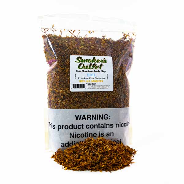 Smoker's Outlet Pipe Tobacco 1 lb (16oz) - Blue
