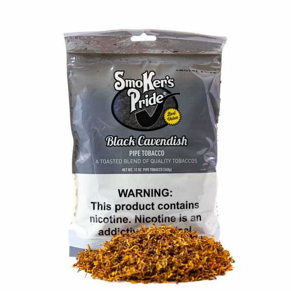 Smoker's Pride Pipe Tobacco 12 oz - Black Cavendish