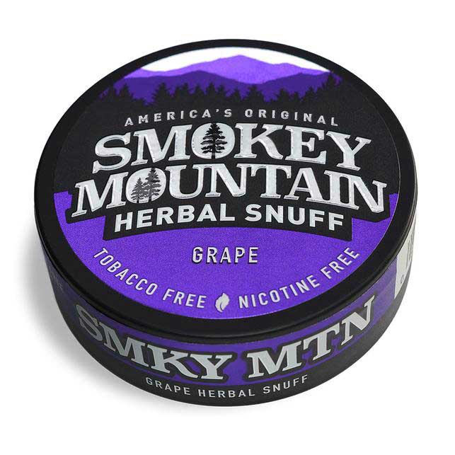 Smokey Mountain Herbal Snuff - Grape - Single