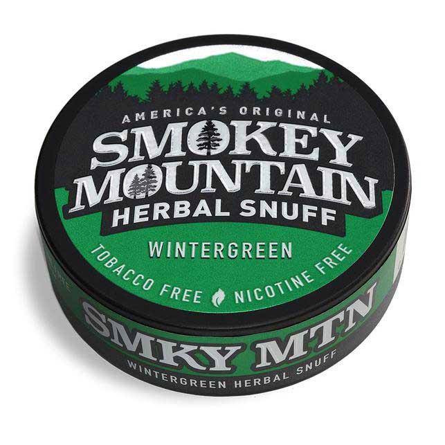 Smokey Mountain Herbal Snuff - Wintergreen - Single