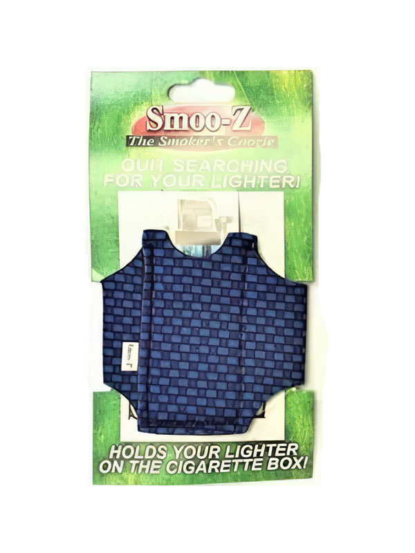 Smoo-Z Smokers Coozie - Blue Pattern