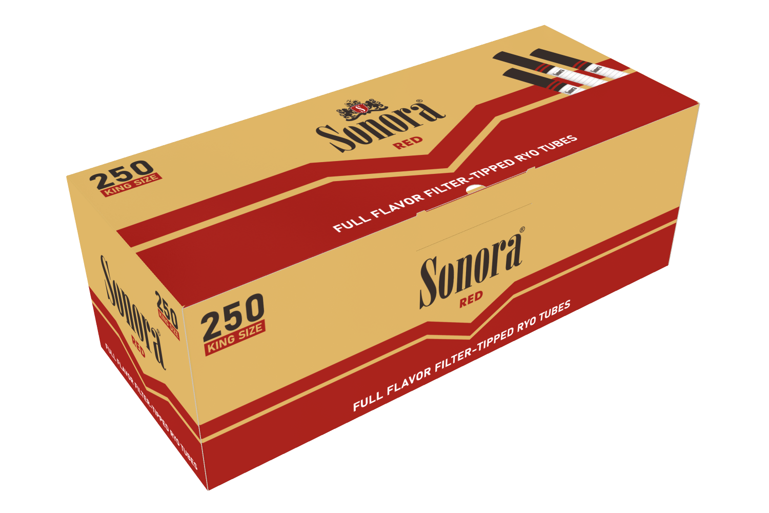 Sonora Tubes 250ct - Red King
