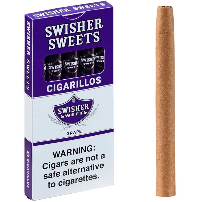 Swisher Sweets Cigarillos 5 Pack - Grape