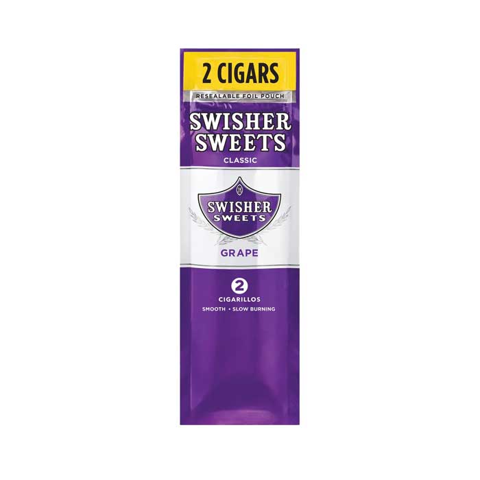Swisher Sweets Foil Pouch Cigarillos - Grape