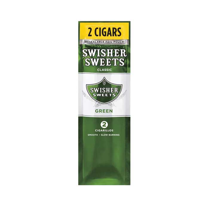 Swisher Sweets Foil Pouch Cigarillos - Green