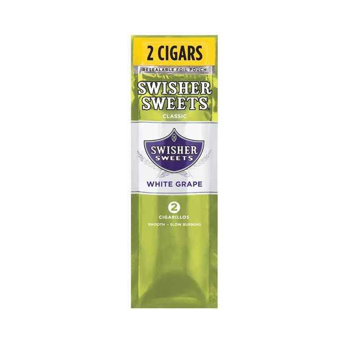 Swisher Sweets Foil Pouch Cigarillos - White Grape