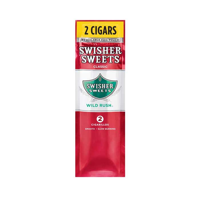 Swisher Sweets Foil Pouch Cigarillos - Wild Rush