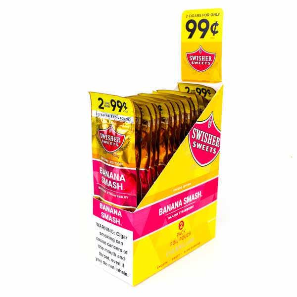 Swisher Sweets Foil Pouch Cigarillos - Banana Smash