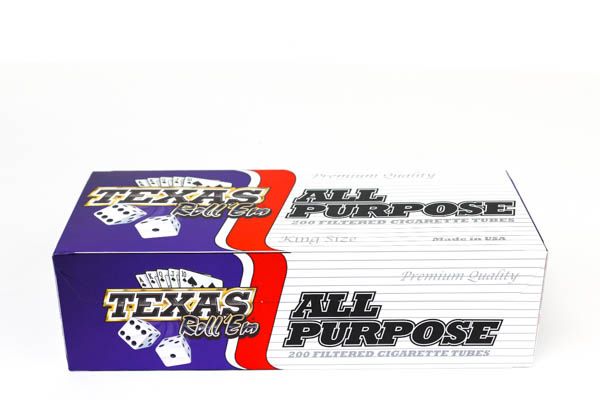 Texas Roll'em Tubes 200 ct - Full Flavor - King