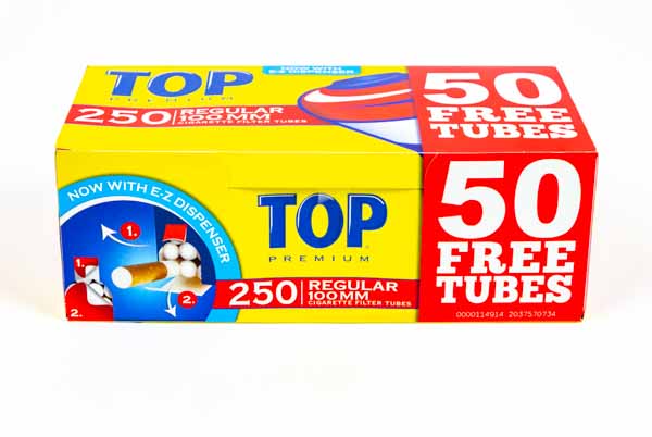 Top Tubes 250 ct Regular 100mm