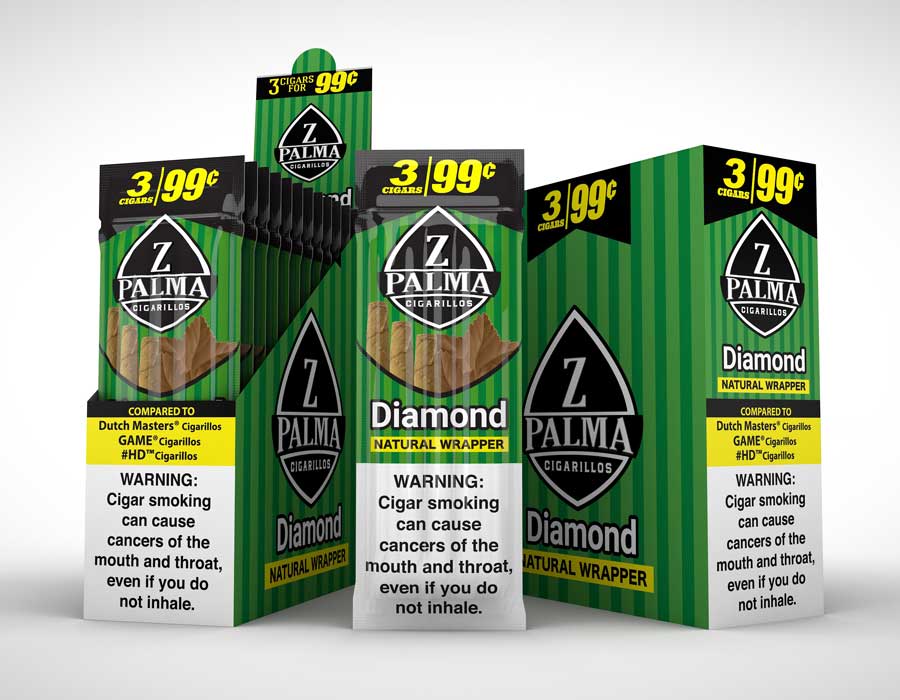 Z Palma Natural Cigarillos - Diamond