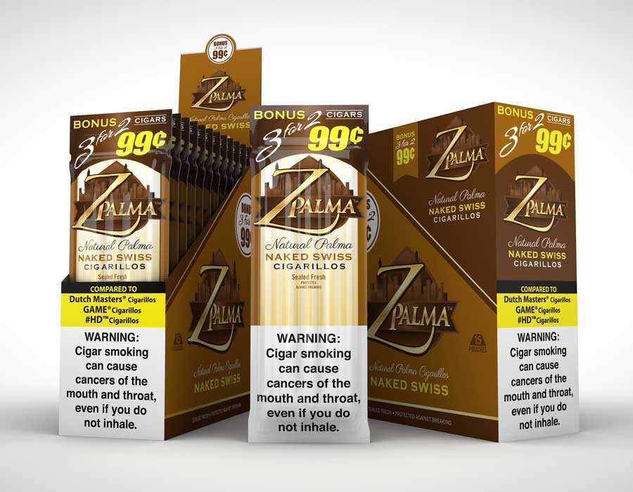 Z Palma Natural Cigarillos - Naked Swiss