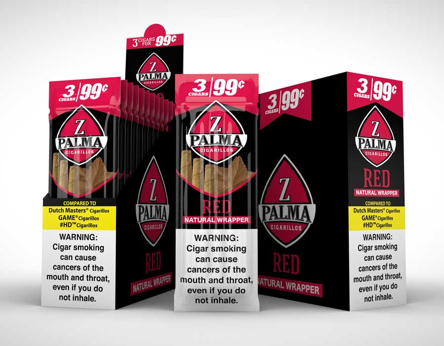 Z Palma Natural Cigarillos - Red