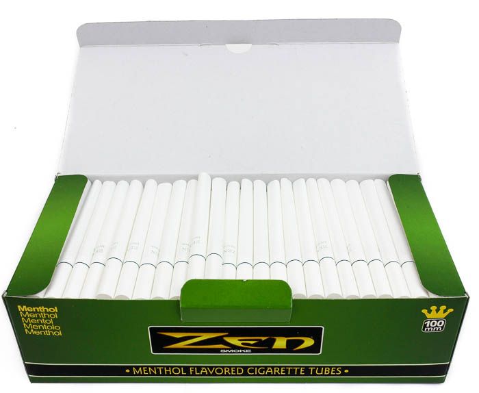 Zen Tubes 200 ct. Menthol 100 mm