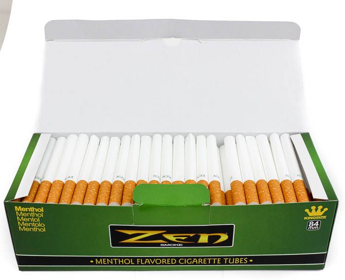 Zen Tubes 200 ct. Menthol King