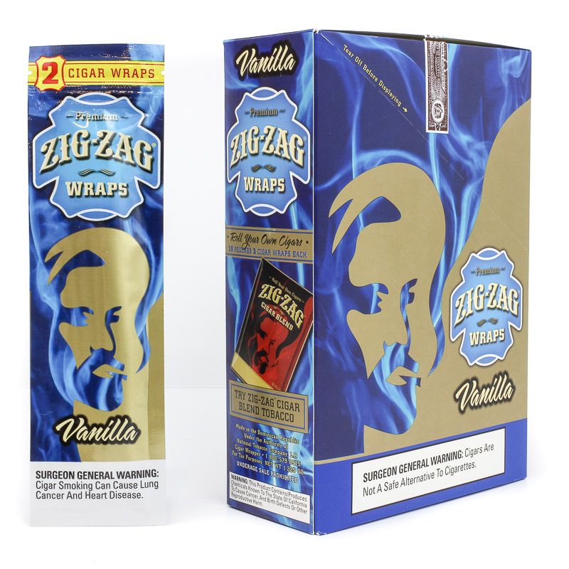 Zig Zag Premium Blunt Wrap Pouch - Vanilla