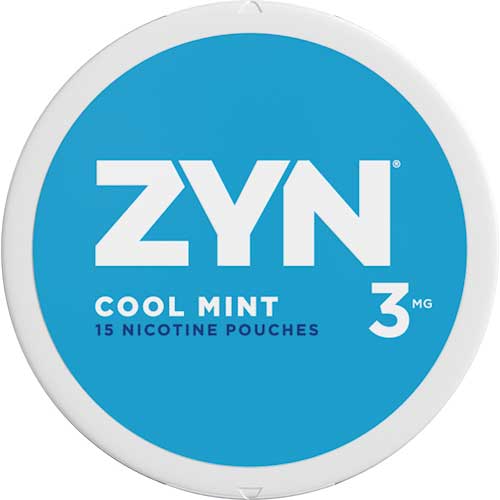 ZYN Nicotine Pouches - 3MG - Cool Mint