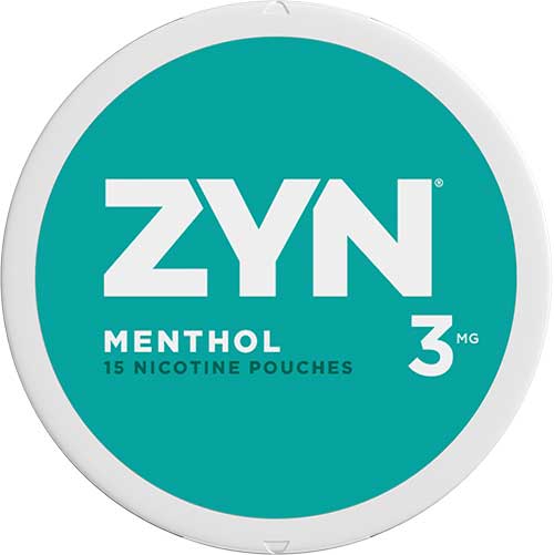 ZYN Nicotine Pouches - 3MG - Menthol