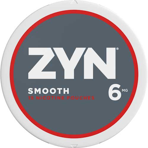 ZYN Nicotine Pouches - 6MG - Smooth
