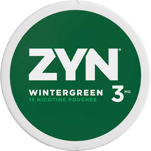 ZYN Nicotine Pouches - 3MG - Wintergreen