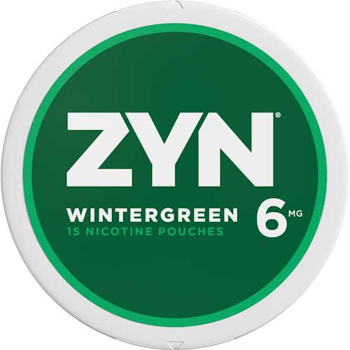 ZYN Nicotine Pouches - 6MG - Wintergreen